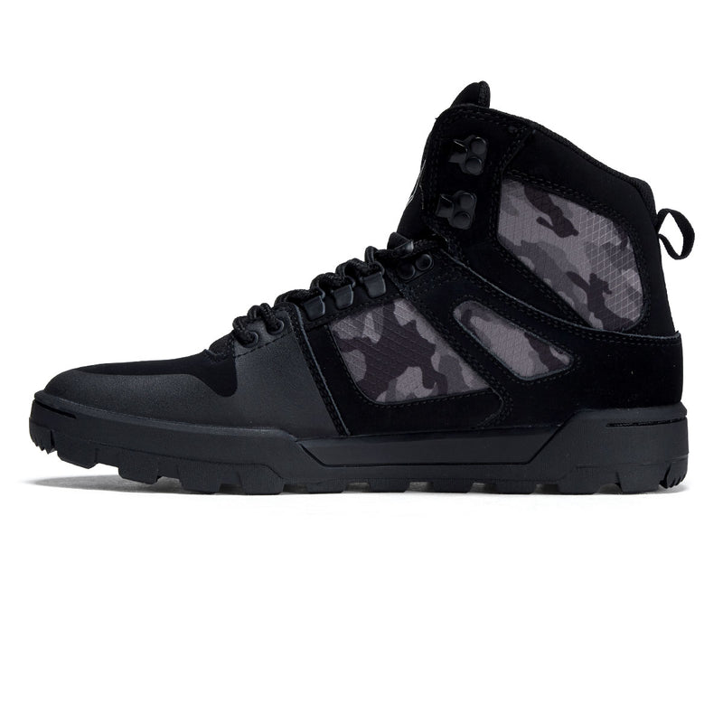 DC Pure High-Top Wr Boots - Black Camo