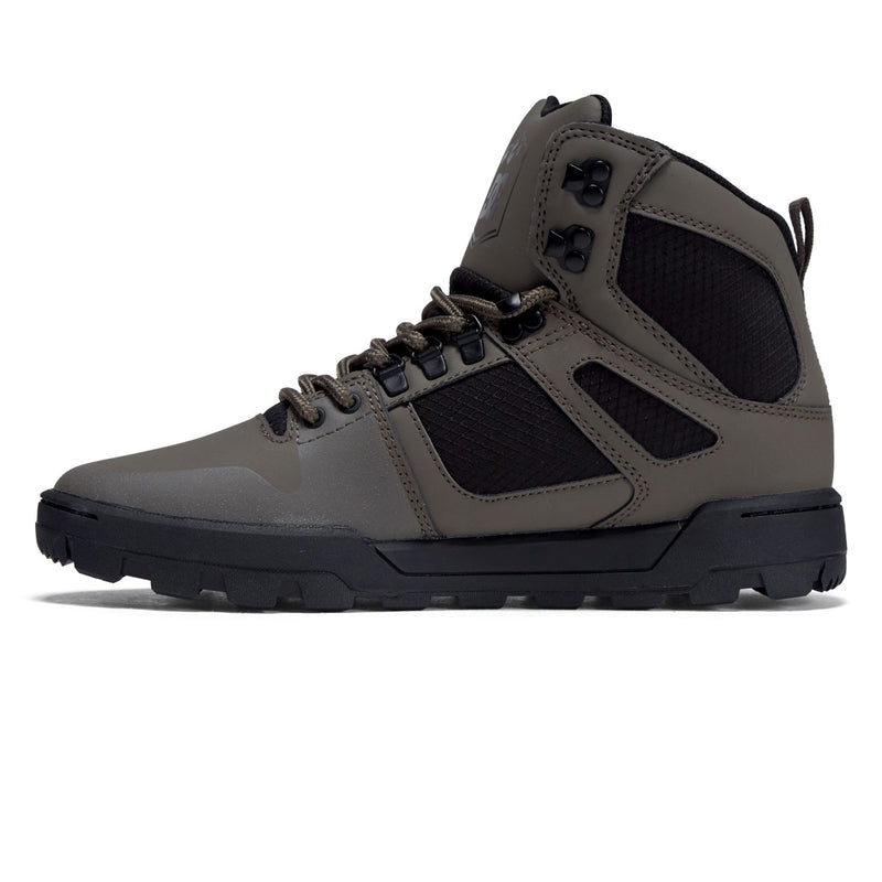 DC Pure High-Top Wr Boots - Olive/Black