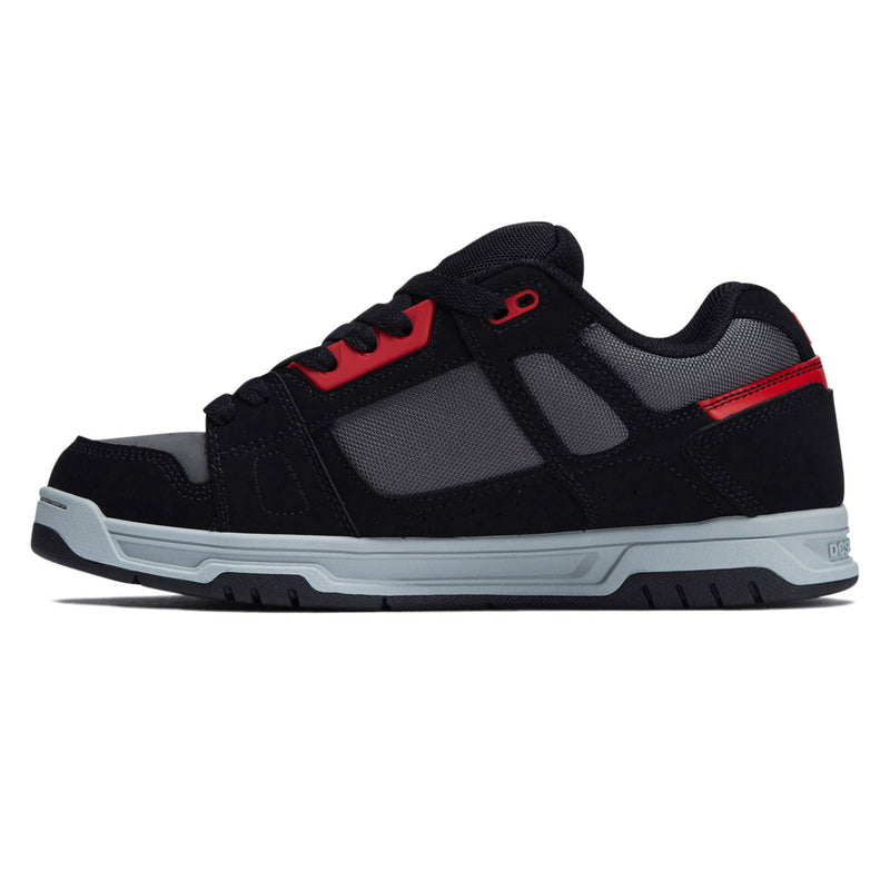 DC Stag Shoes - Black/Grey/Red 2025