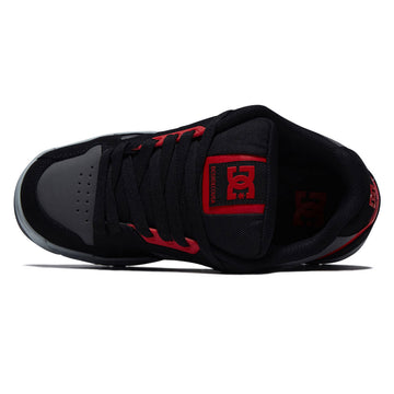 DC Stag Shoes - Black/Grey/Red 2025