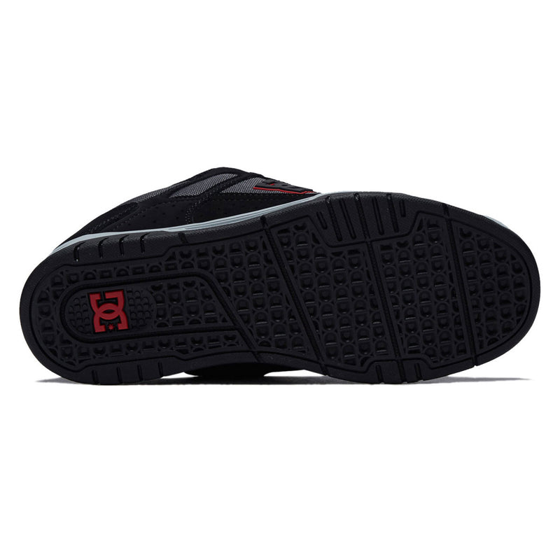 DC Stag Shoes - Black/Grey/Red 2025