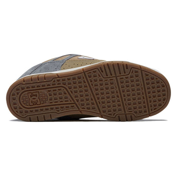 DC Stag Shoes - Tan/Grey/Dark Red
