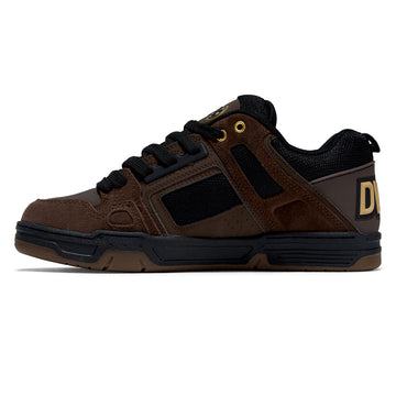 DVS Comanche Shoes - Brown/Black/Gold Suede
