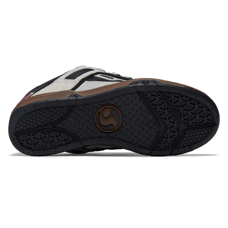 DVS Comanche Shoes - Silver Grey/Black/Ruby Wine Suede