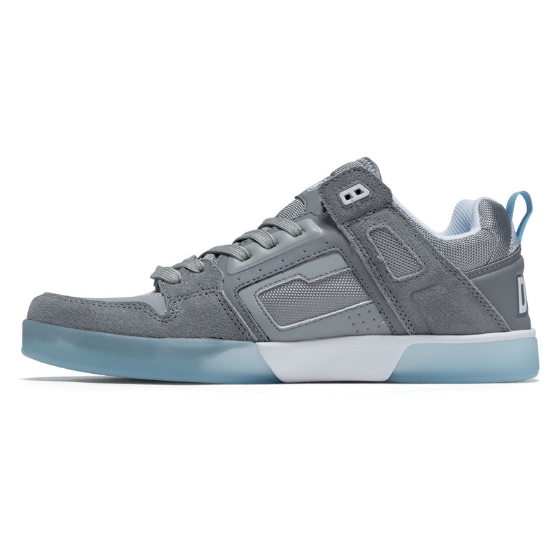 DVS Comanche LT Shoes - Wild Dove/Grey/Blue Suede