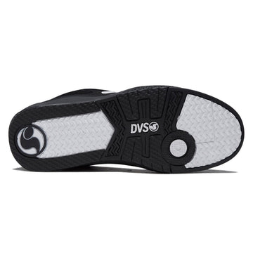 DVS Slot Shoes - Black/Black/White/Suede