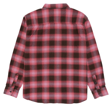 Vans Bixby Plaid Flannel Shirt - Coal Brown/Pink Dawn