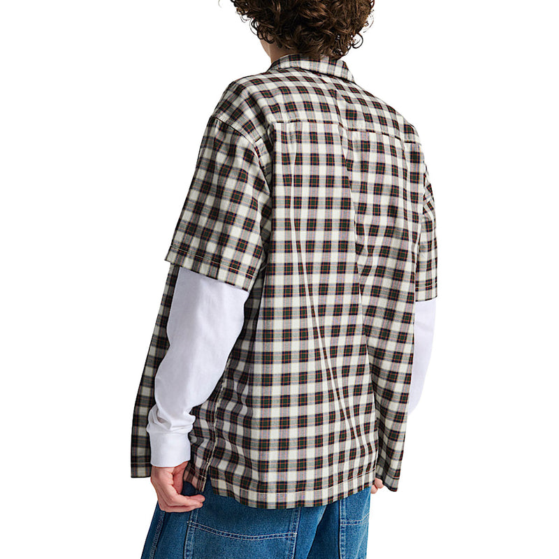 Vans Monte Plaid Shirt - Egret