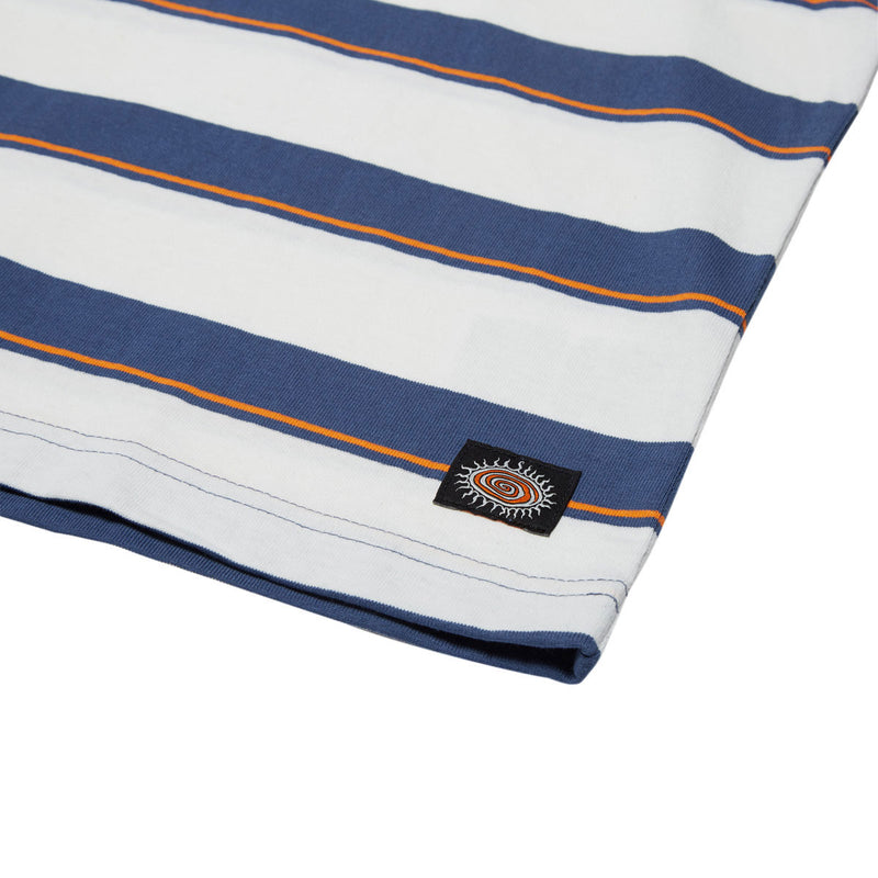 Vans Skate Sun Swirl Ringer T-Shirt - True Navy