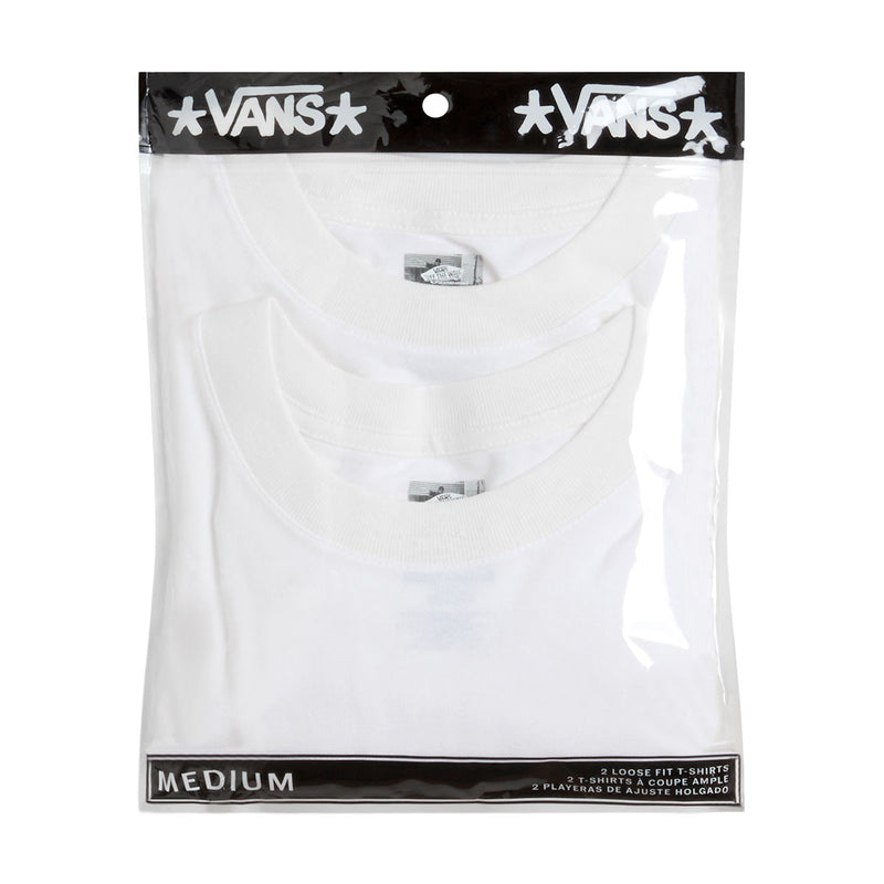 Vans Skate x Atiba Haze 2 Pack Of T-Shirt - White