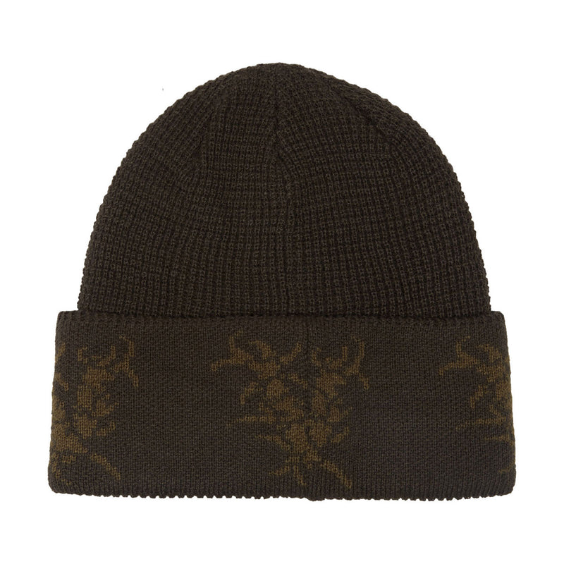 Vans Skate Spinal V Beanie - Coal/Brown