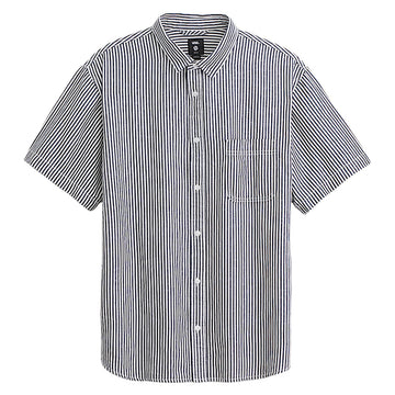 Vans Lawson Stripe Shirt - White/Dress Blues