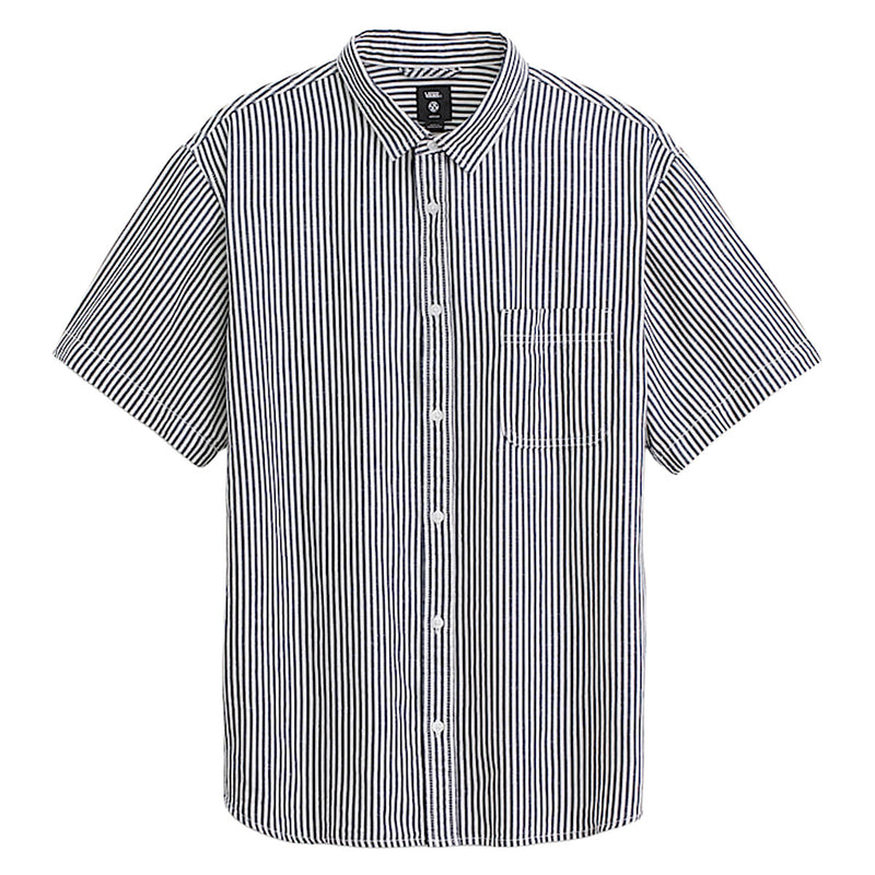 Vans Lawson Stripe Shirt - White/Dress Blues
