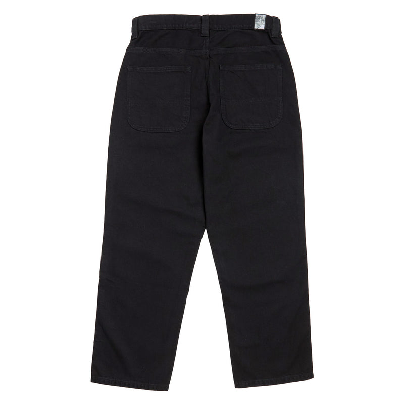 Vans Skate Check 5 Loose Denim Jeans - Black Denim