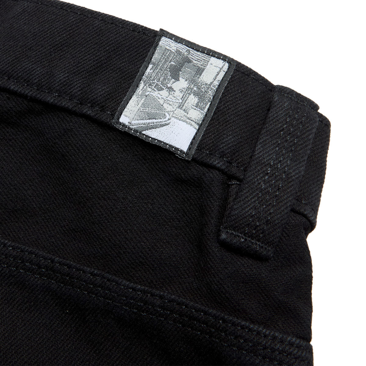 Vans Skate Check 5 Loose Denim Pants - Black Denim image 3