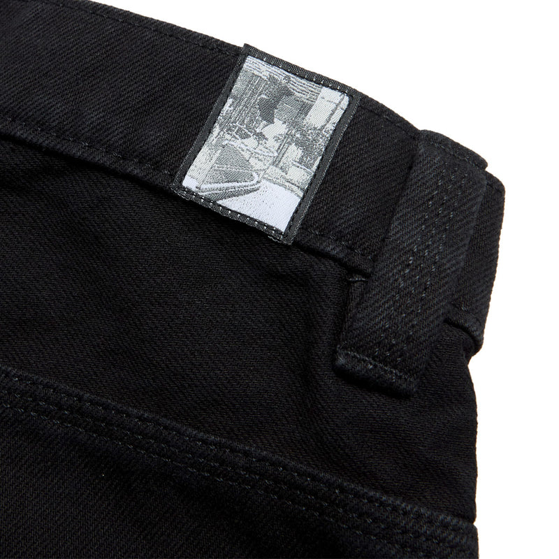 Vans Skate Check 5 Loose Denim Jeans - Black Denim