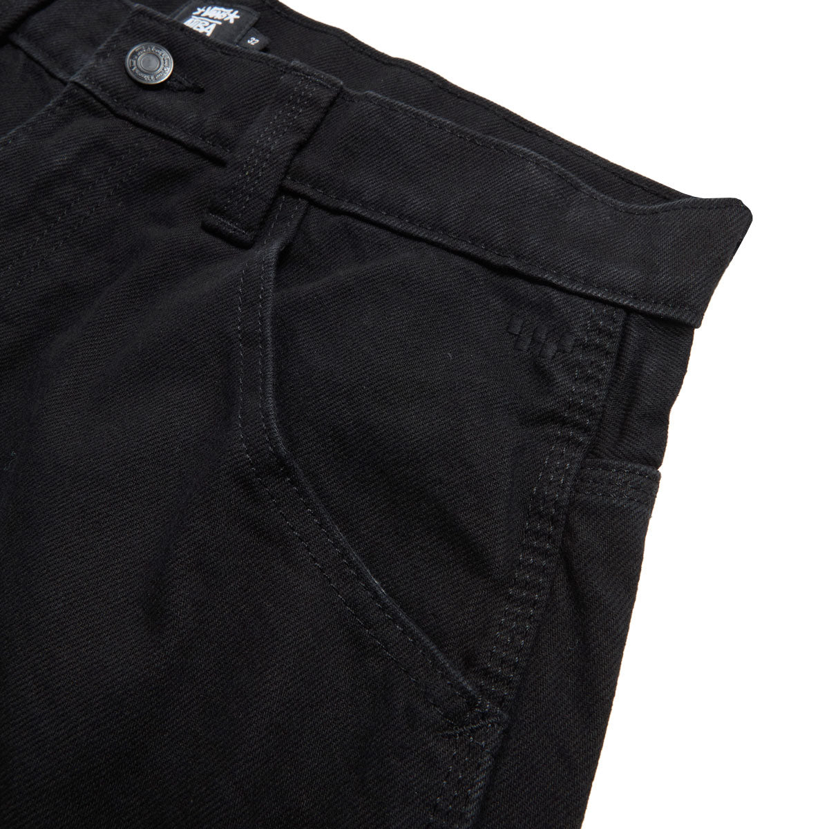 Vans Skate Check 5 Loose Denim Pants - Black Denim image 4