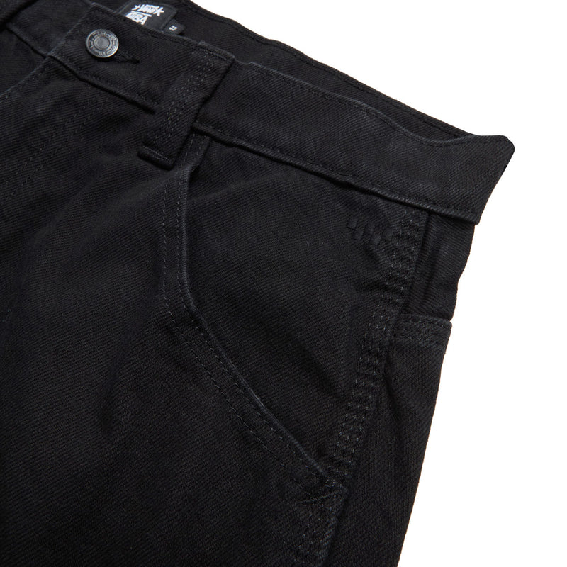 Vans Skate Check 5 Loose Denim Jeans - Black Denim