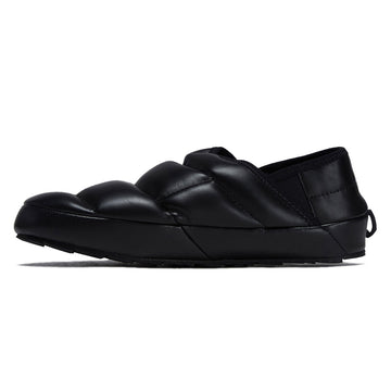 The North Face Thermoball Traction Mule Leather Shoes - TNF Black/TNF Black
