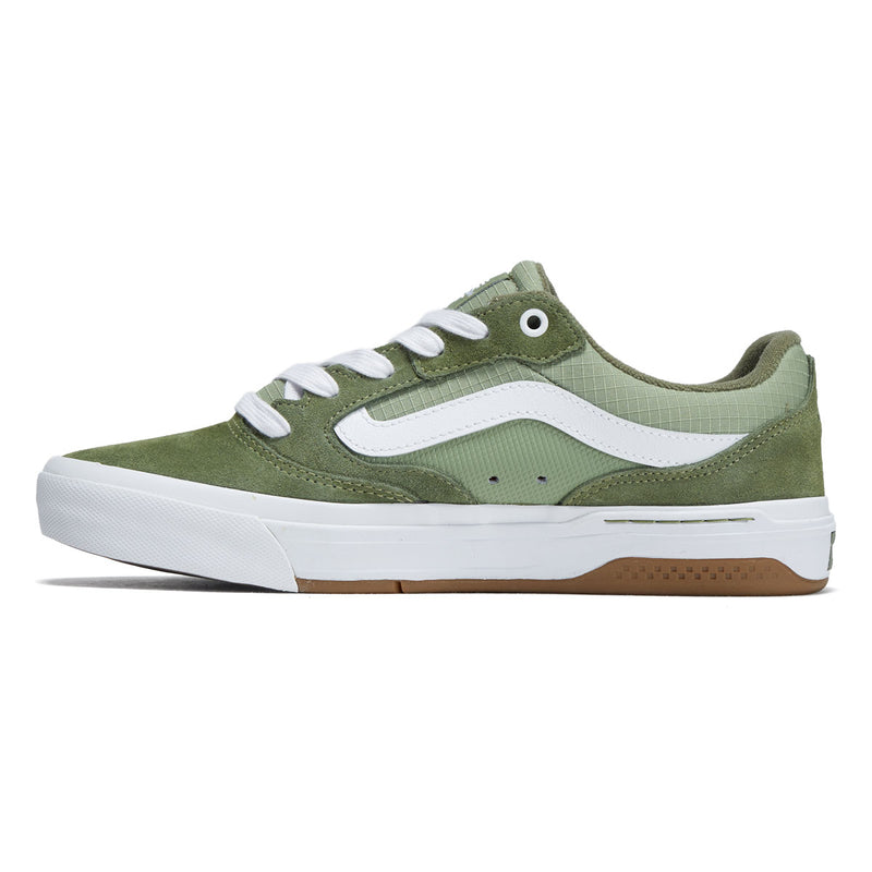 Vans BMX Proof Wafflecup Shoes - Olive/White