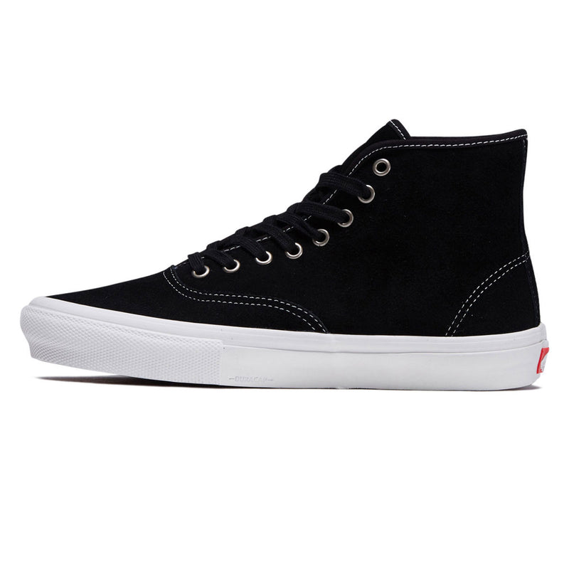 Vans Skate Authentic High Shoes - Black Suede