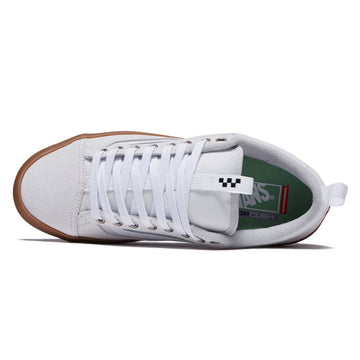 Vans Skate Old Skool 36+ Shoes - White/Gum