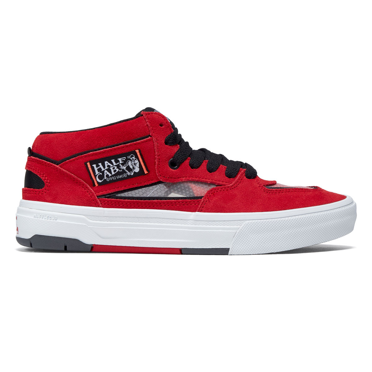 Vans Skate Half Cab Wafflecup Shoes - Red/Black/Grey – CCS