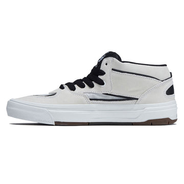 Vans Skate Half Cab Wafflecup Shoes - White/Black