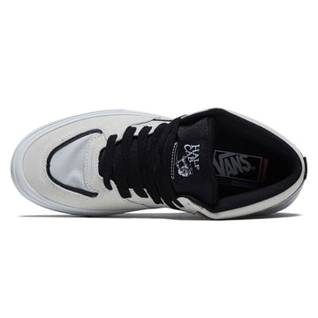 Vans Skate Half Cab Wafflecup Shoes - White/Black