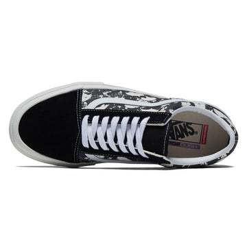 Vans Skate Old Skool Shoes - Skull Pile Black/White/Gum