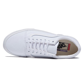 Vans Skate Old Skool Shoes - Canvas True White