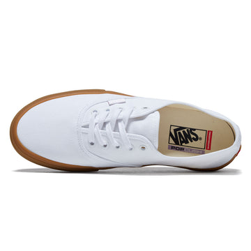 Vans Skate Authentic Shoes - White/Gum
