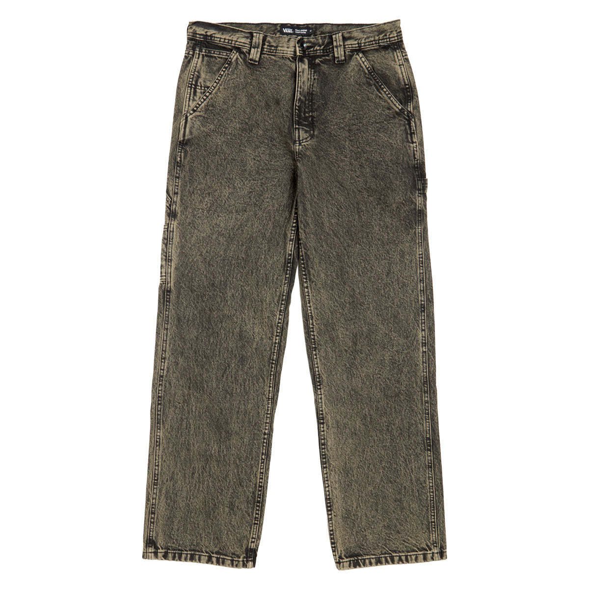 Vans Drill Chore Carpenter Loose Acid Wash Pants - Bay Leaf image 1