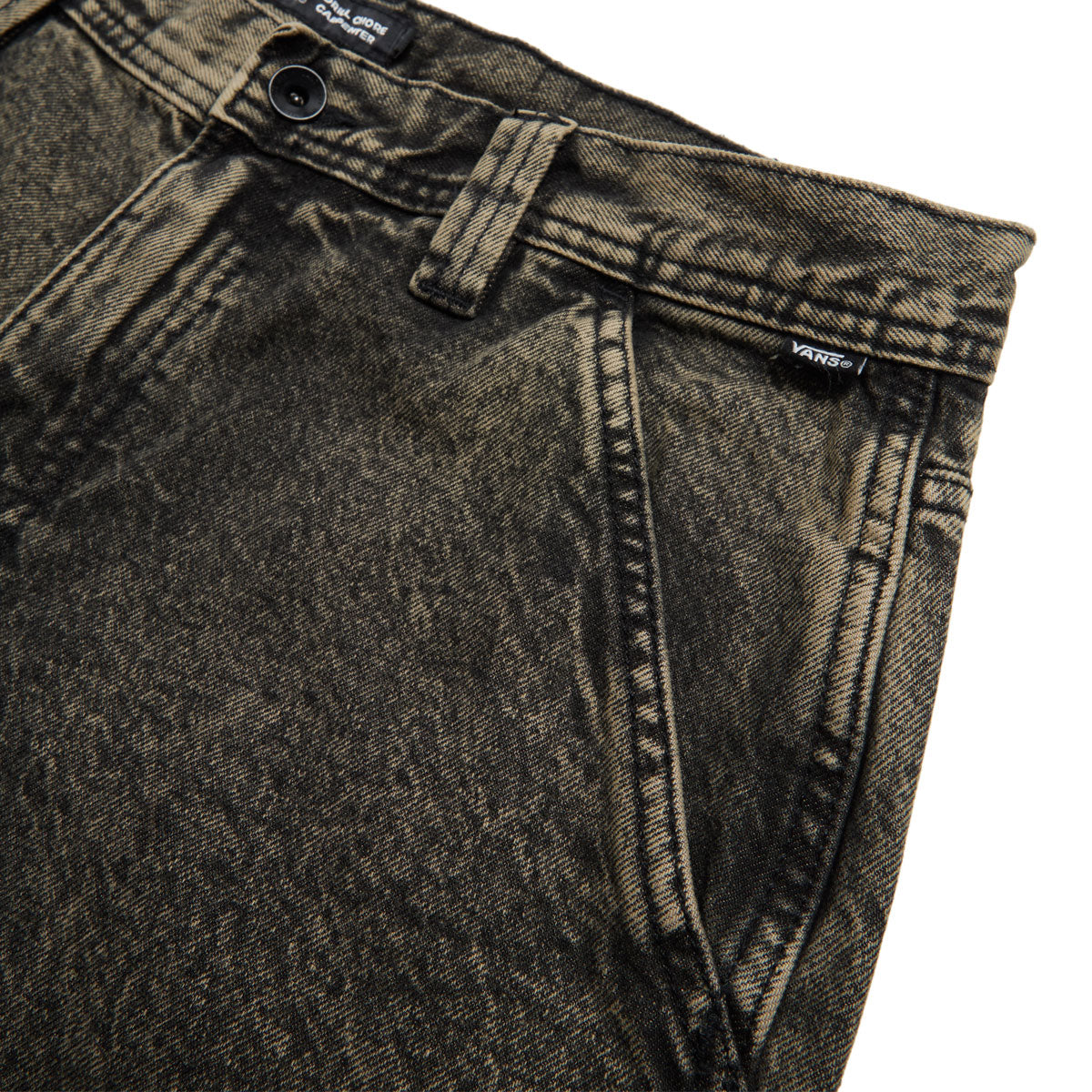 Vans Drill Chore Carpenter Loose Acid Wash Pants - Bay Leaf image 3