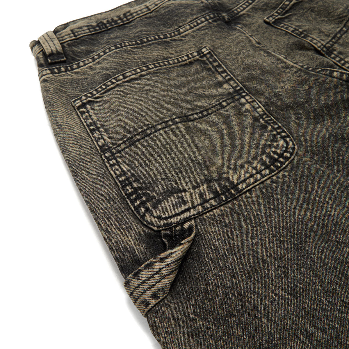 Vans Drill Chore Carpenter Loose Acid Wash Pants - Bay Leaf image 5