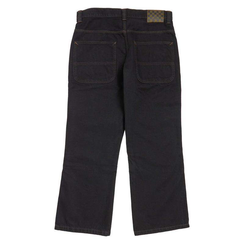 Vans Skate Loose Bootcut Denim Jeans - Black