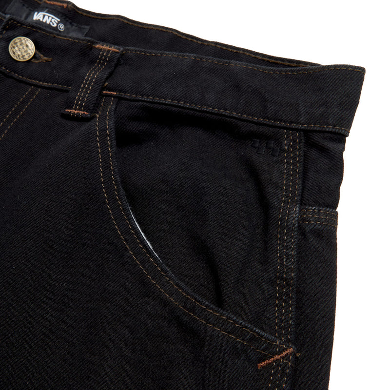 Vans Skate Loose Bootcut Denim Jeans - Black
