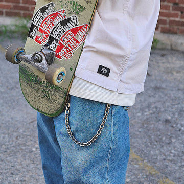 Vans Check-5 Baggy Denim Jeans - Stonewash Blue 2025