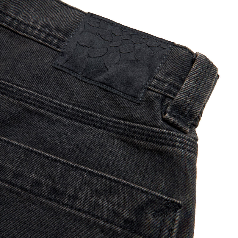 Vans Skate Utility Loose Denim Shorts - Black Denim