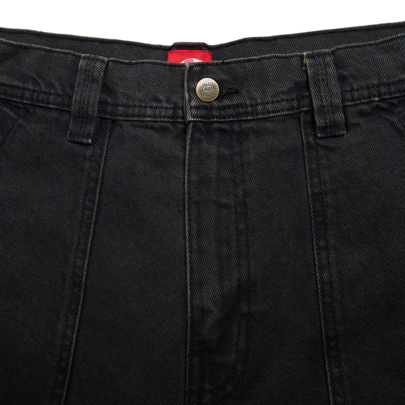 Vans Skate Utility Loose Denim Shorts - Black Denim