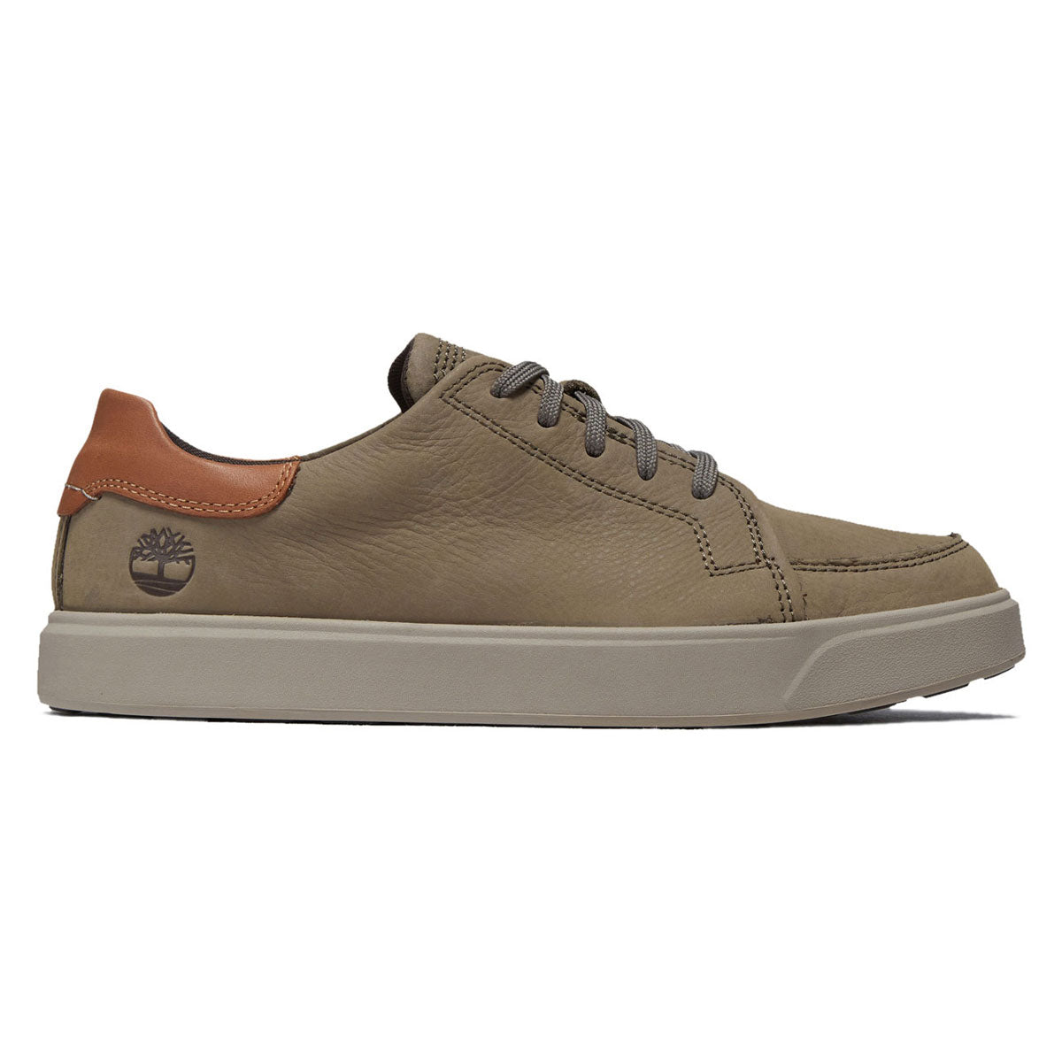 Timberland Emerson Street Low Lace Up Shoes - Medium Grey Nubuck – CCS