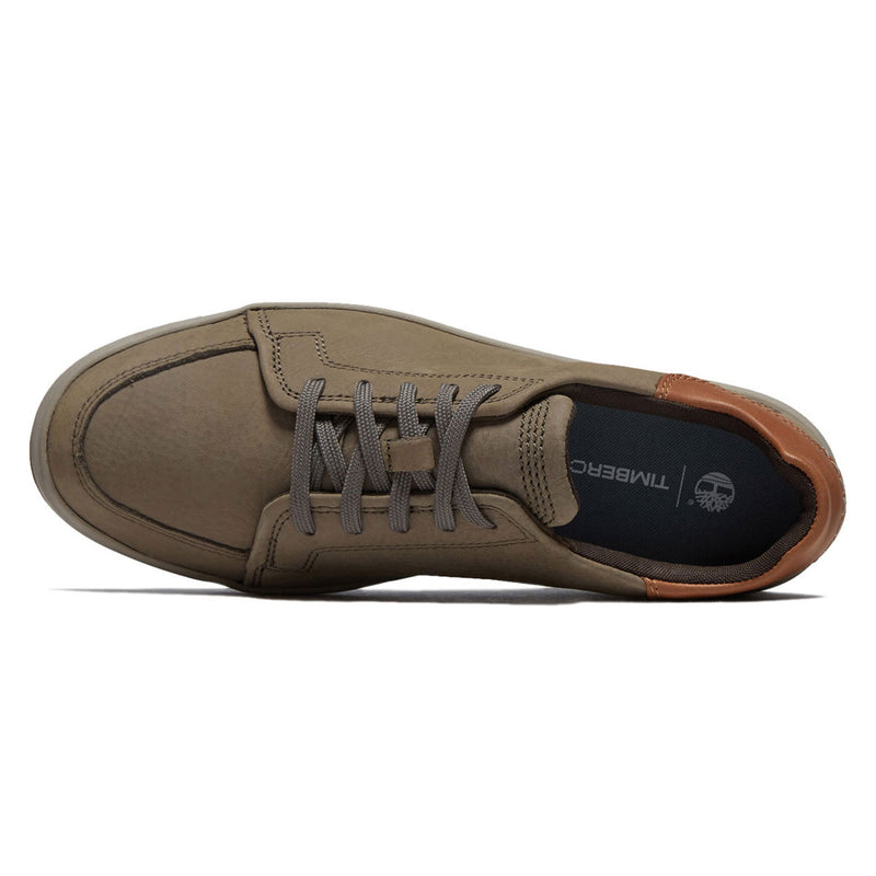 Timberland Emerson Street Low Lace Up Shoes - Medium Grey Nubuck