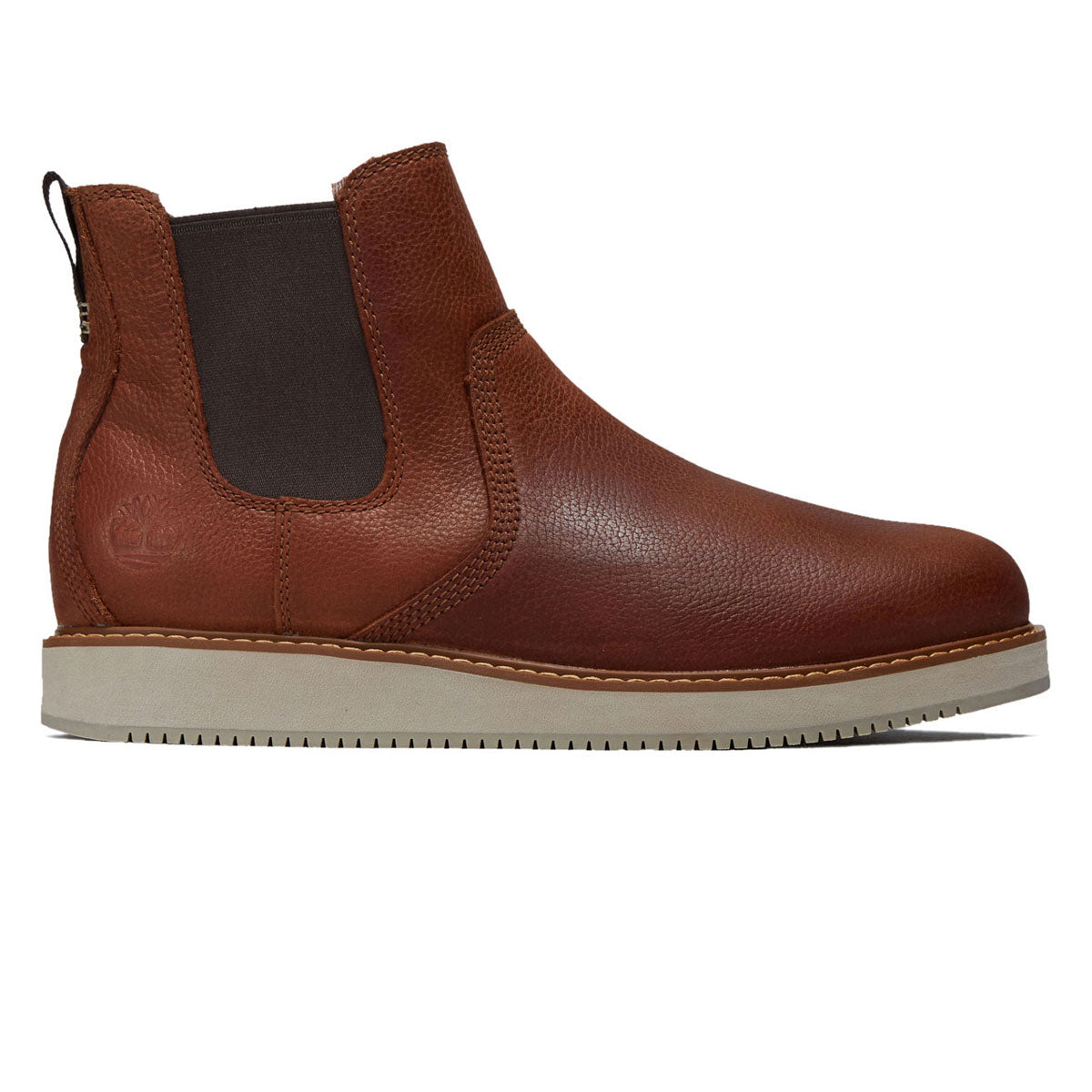 Timberland Redwood Edge Mid Chelsea Boots - Medium Brown Full Grain image 1
