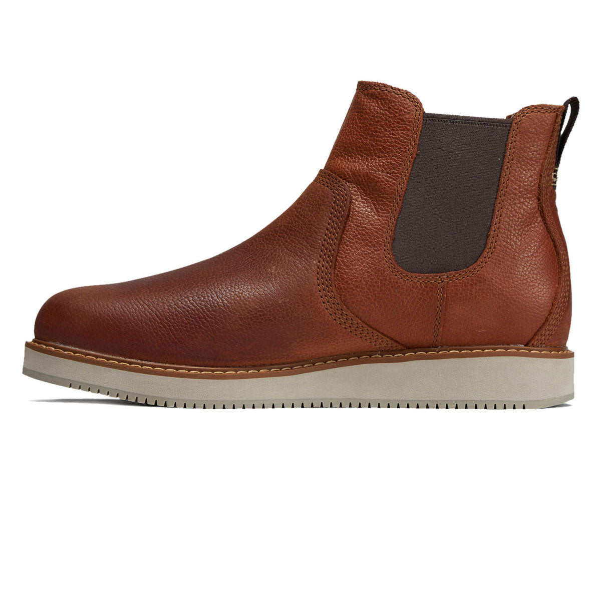 Timberland Redwood Edge Mid Chelsea Boots - Medium Brown Full Grain image 2