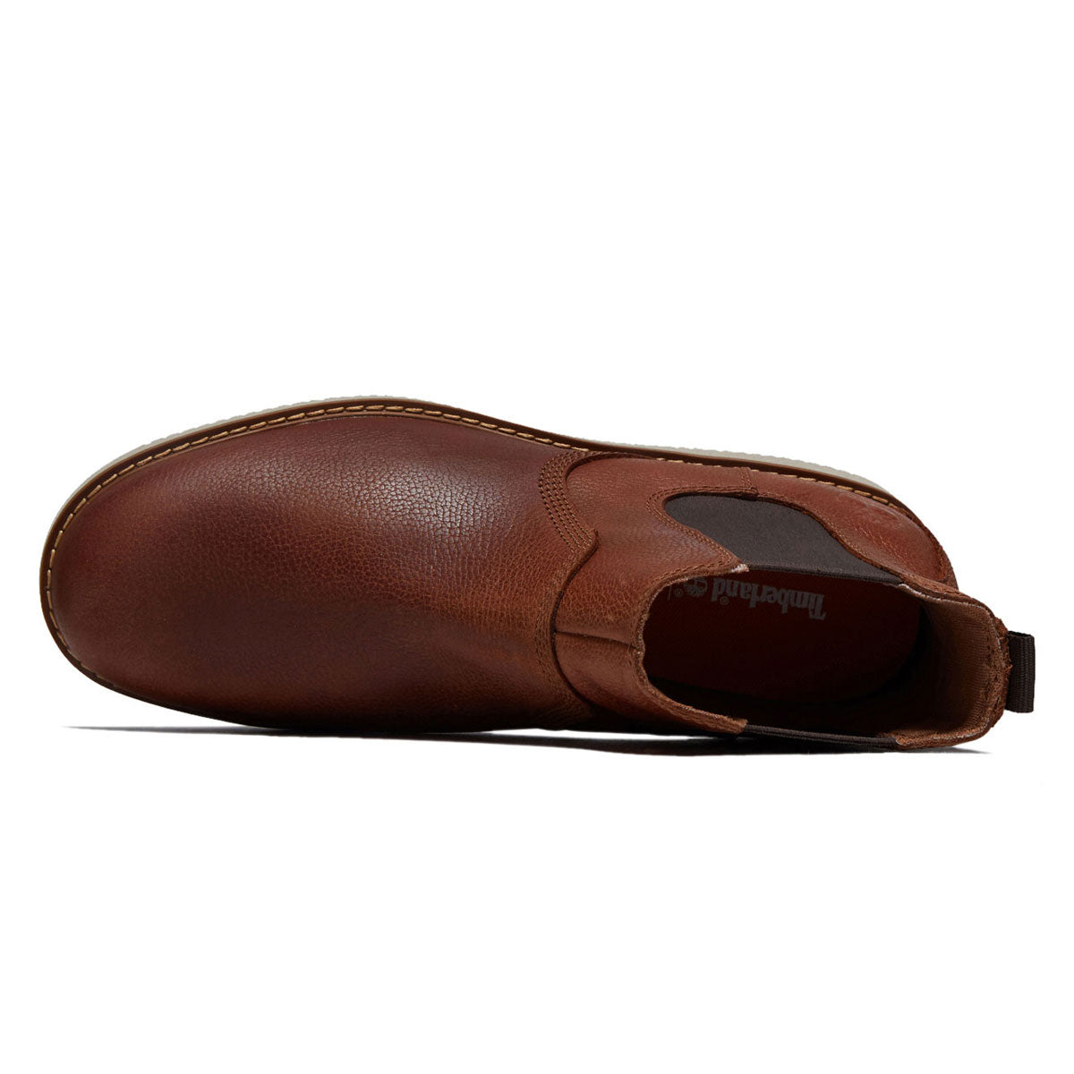 Timberland Redwood Edge Mid Chelsea Boots - Medium Brown Full Grain image 3