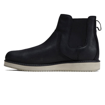 Timberland Redwood Edge Mid Chelsea Boots - Black Full Grain