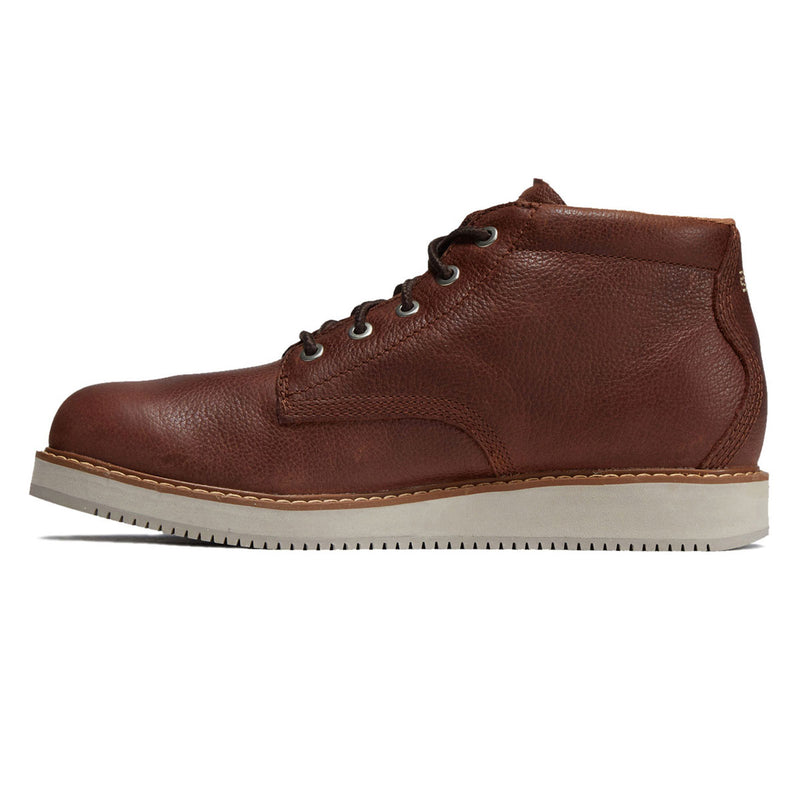 Timberland Redwood Edge Mid Lace Up Chukka Boots - Dark Brown Full Grain