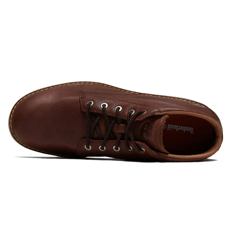 Timberland Redwood Edge Mid Lace Up Chukka Boots - Dark Brown Full Grain