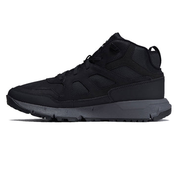 Timberland Voyager Valley Mid Lace Up Shoes - Black Nubuck