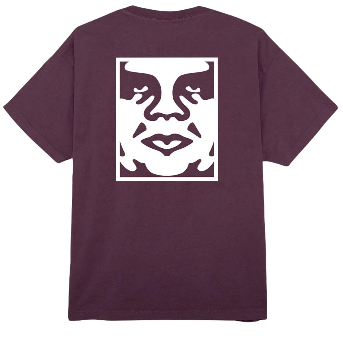 Obey Bold Icon Heavyweight T-Shirt - Plum Perfect image 1